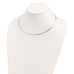Sterling Silver 4mm Cubetto Necklace QU4-18