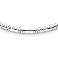 Sterling Silver 4mm Cubetto Necklace QU4-18