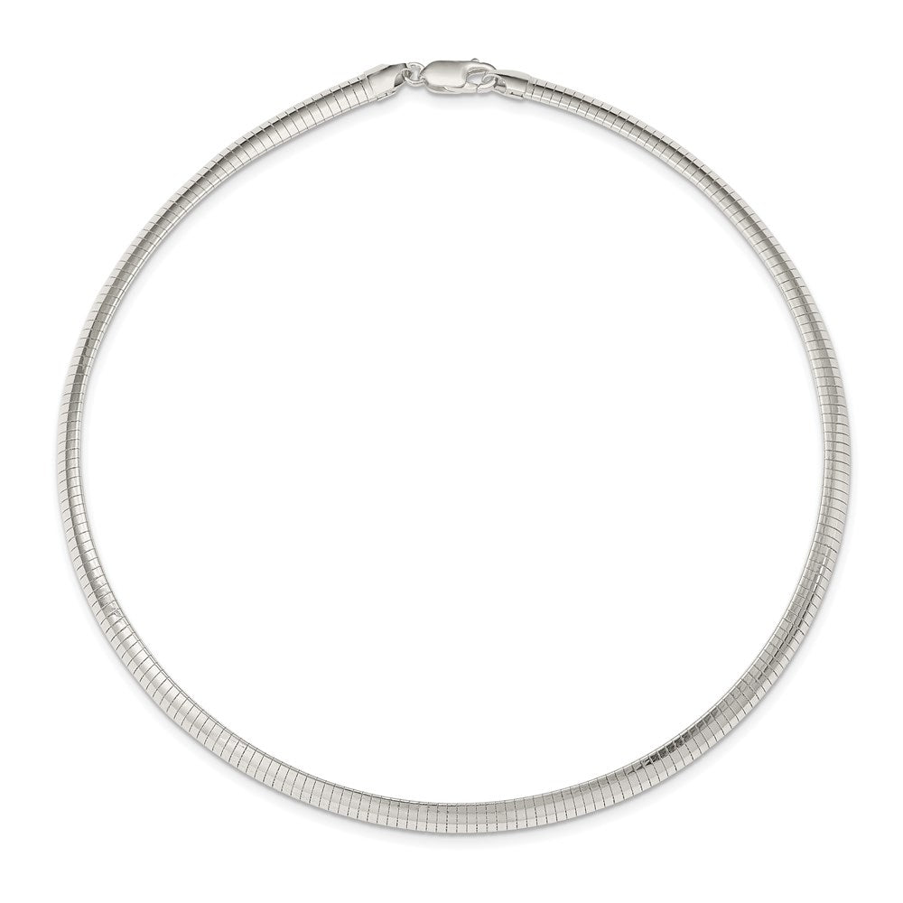 Sterling Silver 6mm Cubetto Necklace QU6-16