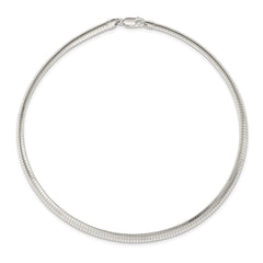 Sterling Silver 6mm Cubetto Necklace QU6-16