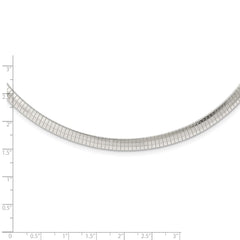 Sterling Silver 6mm Cubetto Necklace QU6-16