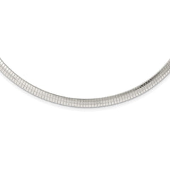 Sterling Silver 6mm Cubetto Necklace QU6-16