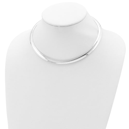 Sterling Silver 8mm Cubetto Necklace QU8-16