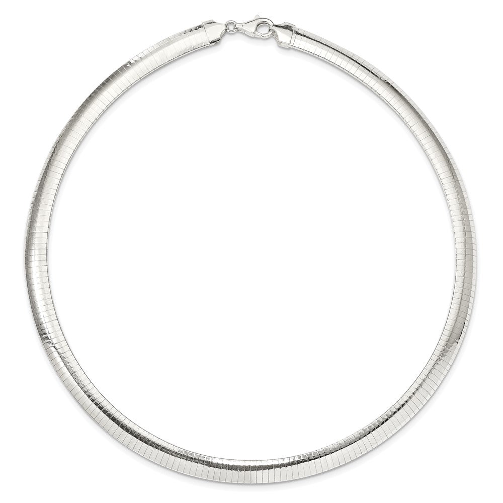 Sterling Silver 8mm Cubetto Necklace QU8-16