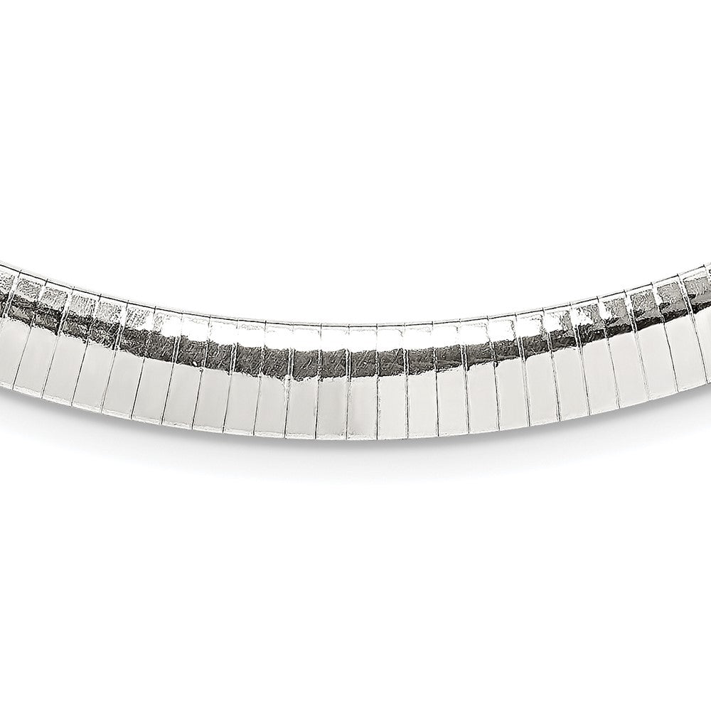 Sterling Silver 8mm Cubetto Necklace QU8-16
