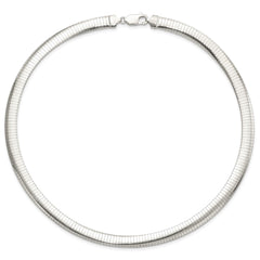 Sterling Silver 8mm Cubetto Necklace QU8-18