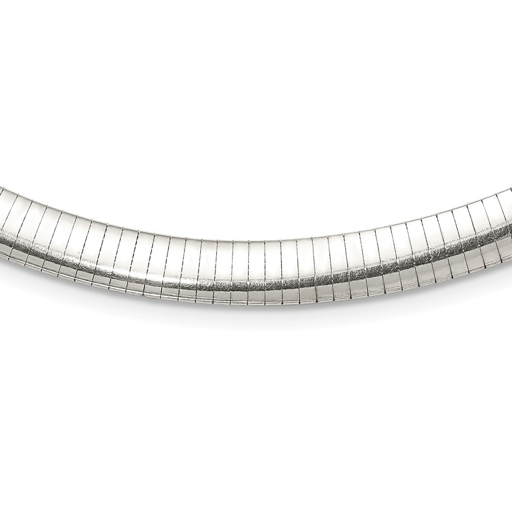 Sterling Silver 8mm Cubetto Necklace QU8-18