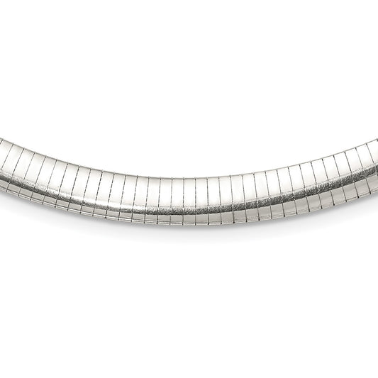 Sterling Silver 8mm Cubetto Necklace QU8-18