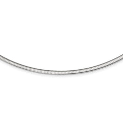 Sterling Silver Flash Gold-plated Reversible 3mm Cubetto ChainQUF45-16