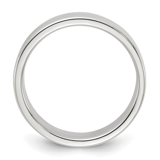 Sterling Silver 5mm Lightweight Flat Size 10 Band