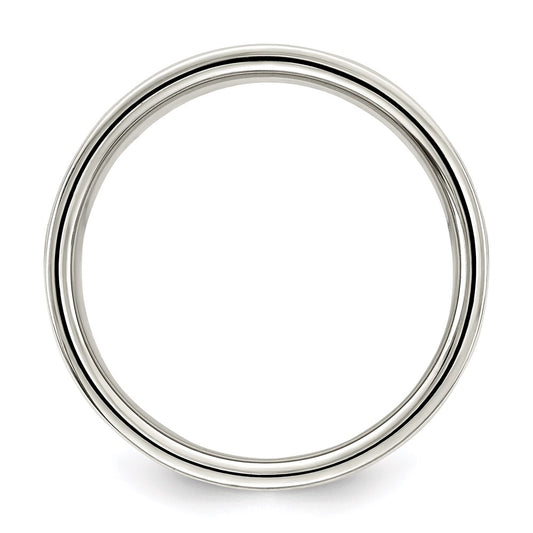 Sterling Silver 9mm Lightweight Flat Size 10 Band