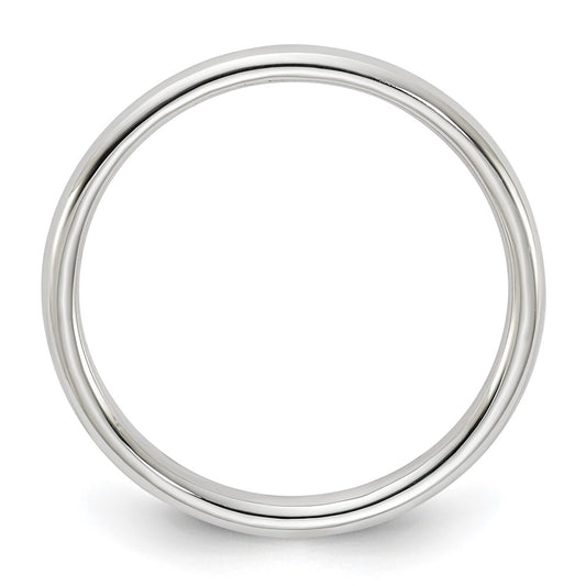 Sterling Silver 2mm Half Round Size 10 Band