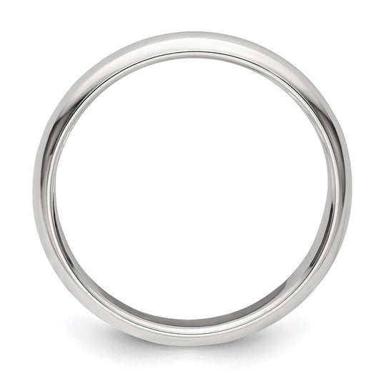 Sterling Silver 3mm Half Round Size 10 Band