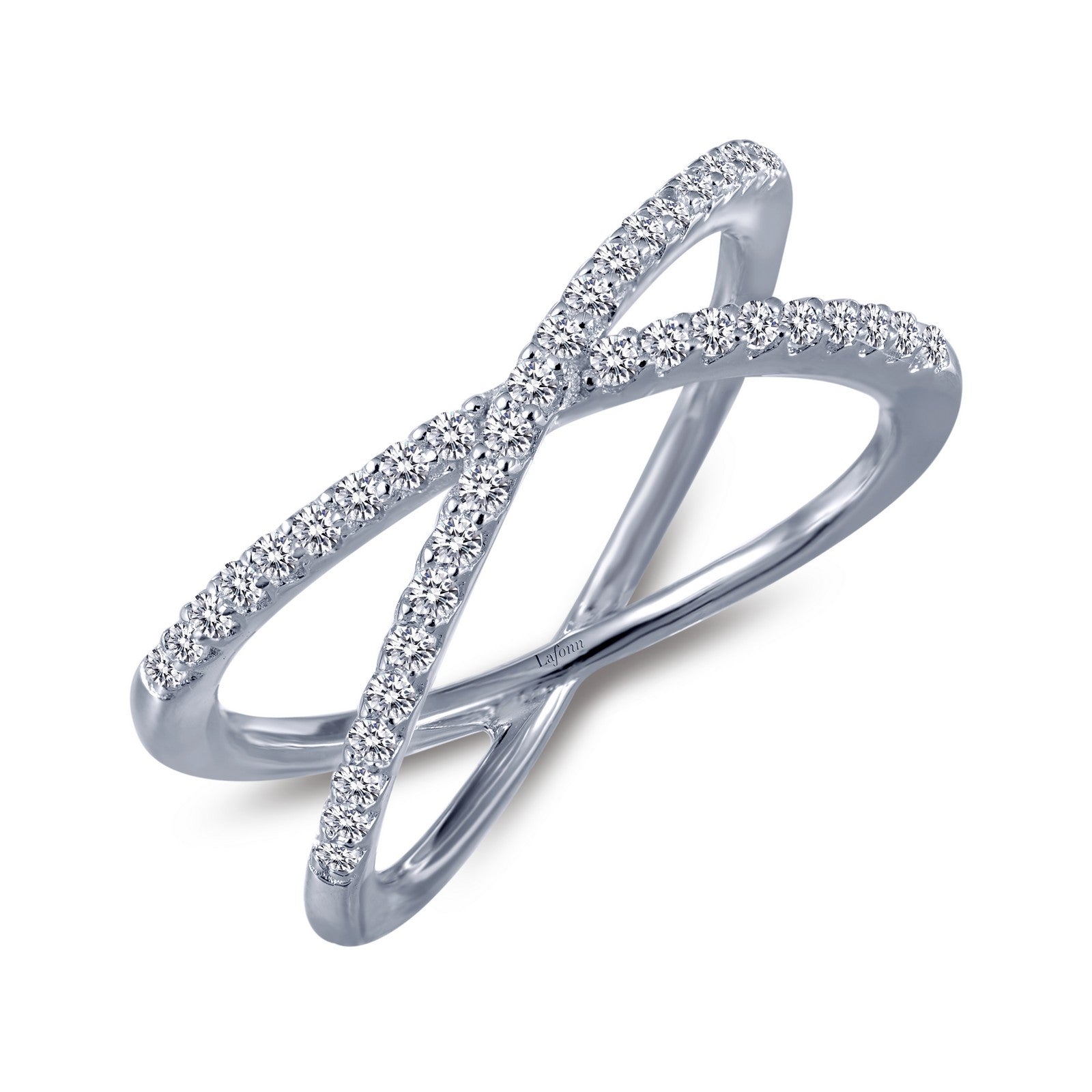 LAFONN Simple Crisscross Ring R0173CLP05