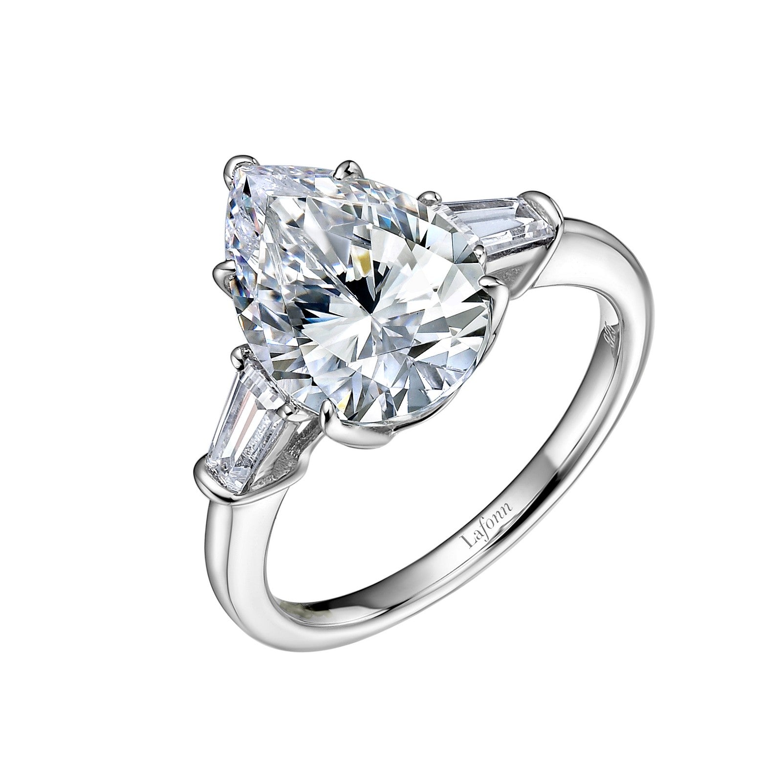 LAFONN Classic Three-Stone Engagement Ring R0185CAT05