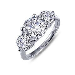 LAFONN Classic Three-Stone Ring SYR020SP05