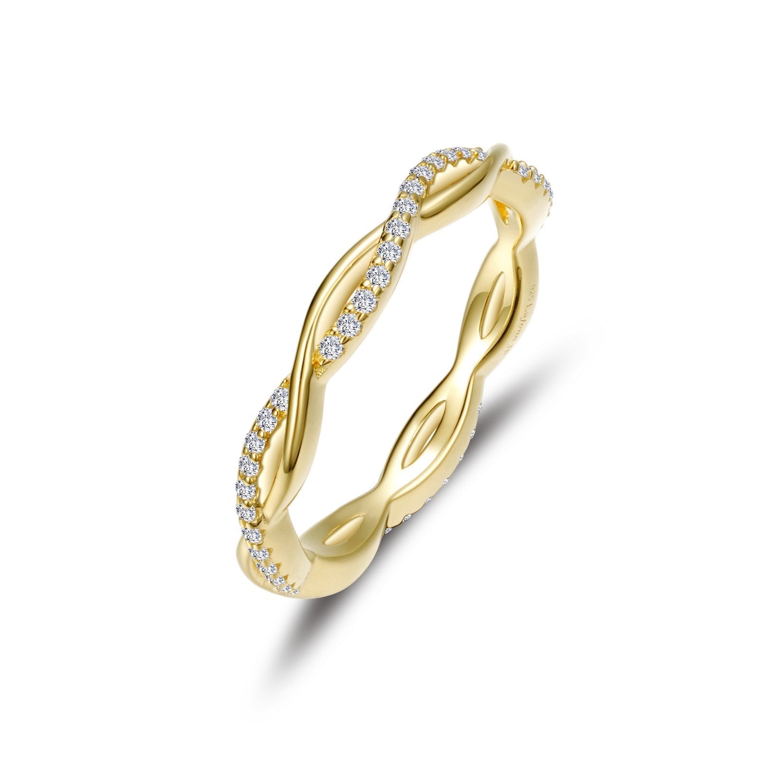 LAFONN 0.52 CTW Twist Wedding Band R0211CLP05