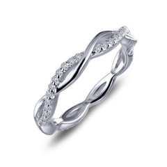 LAFONN 0.52 CTW Twist Wedding Band R0211CLP05