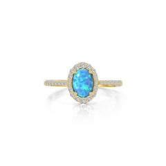 LAFONN Halo Engagement Ring R0296OPP05