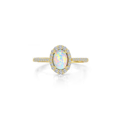 LAFONN Halo Engagement Ring R0296OPP05