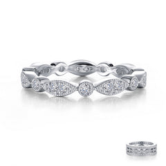 LAFONN Stackable Wave Eternity Band R0372CLP05