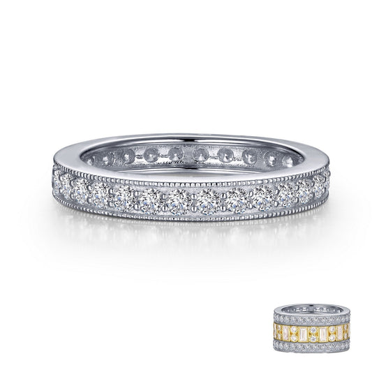 LAFONN 0.9 CTW Stackable Eternity Band R0394CLP05