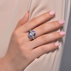 LAFONN Vintage Inspired Engagement Ring R0395CSP05