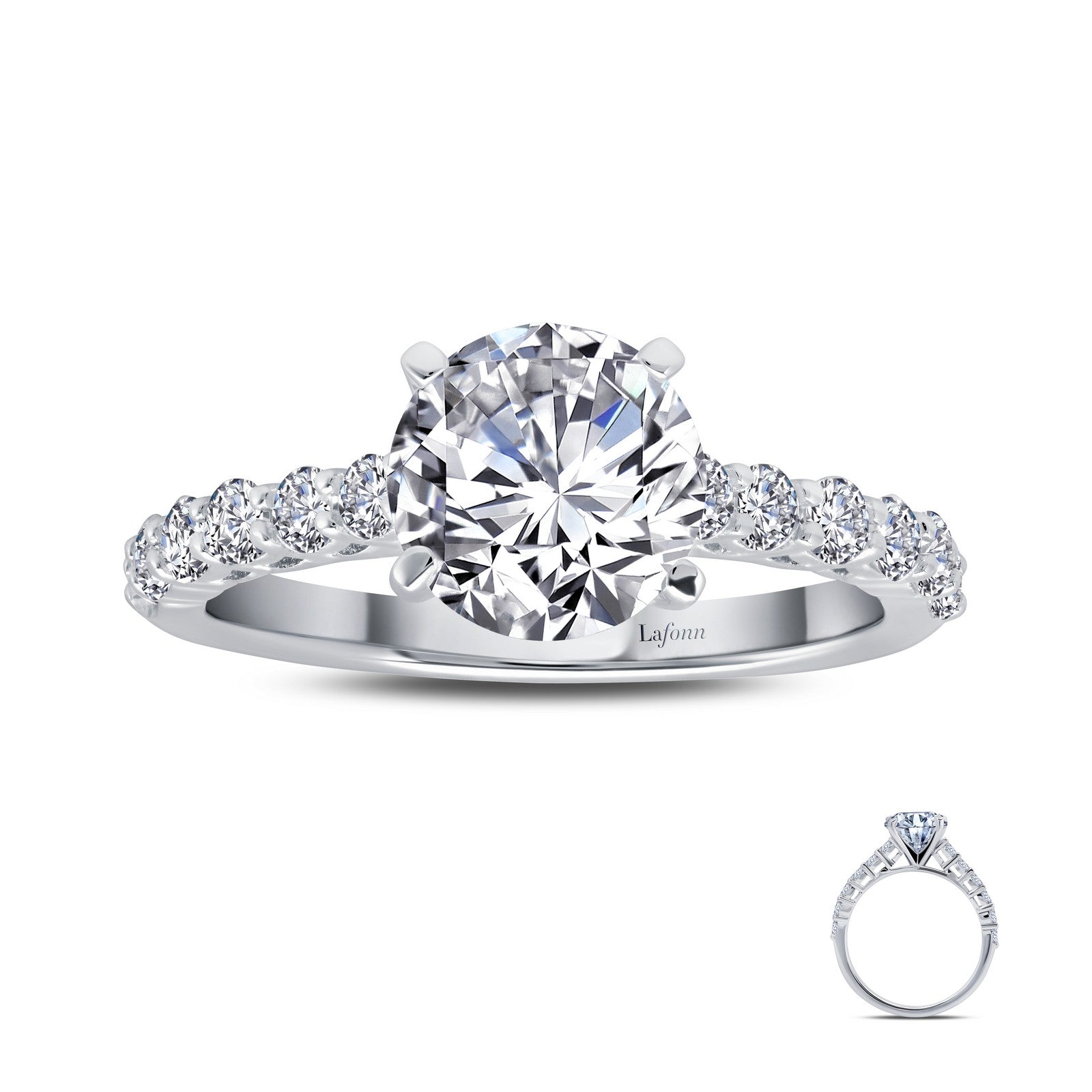 LAFONN 2.52 CTW Solitaire Engagement Ring R0411CLP05