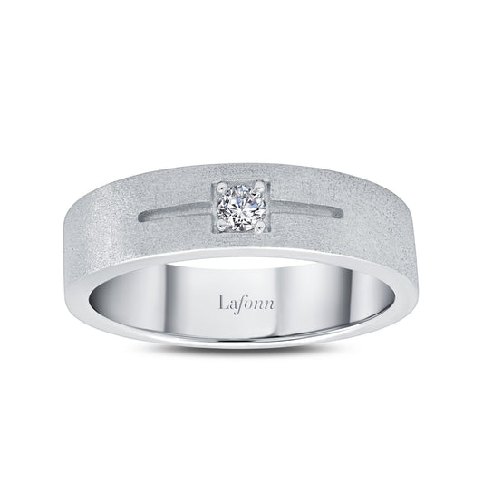 LAFONN 0.11 CTW Men's Wedding Band R0416CLP07