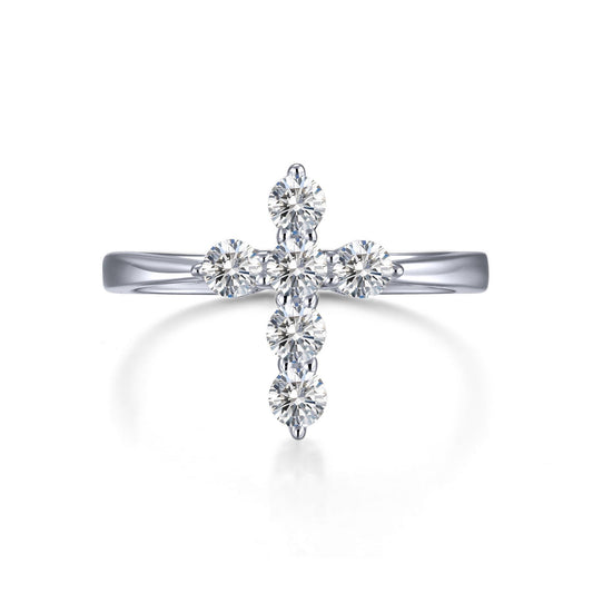 LAFONN 0.30 CTW Cross Ring R0436CLP05