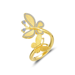 LAFONN Butterfly Open Ring R0463CLG00