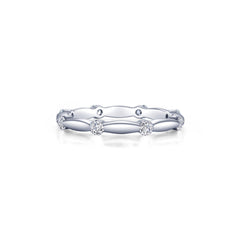 LAFONN Stackable Wave Eternity Band R0467CLP05