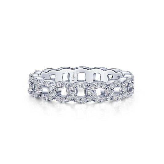 LAFONN Interlocking Circles Eternity Band R0474CLP05
