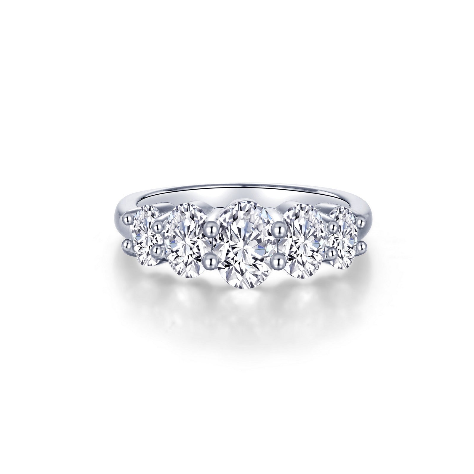 LAFONN Oval Five-Stone Ring R0480CLP05