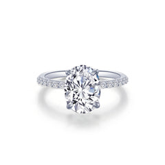 LAFONN Oval Solitaire Engagement Ring R0482CLP05