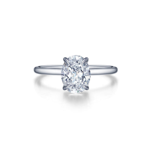 LAFONN Oval Solitaire Engagement Ring R0495CLT05