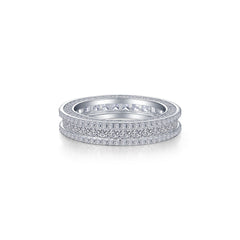 LAFONN 5.16 CTW Statement Princess-Cut Eternity Band R0521CLP05