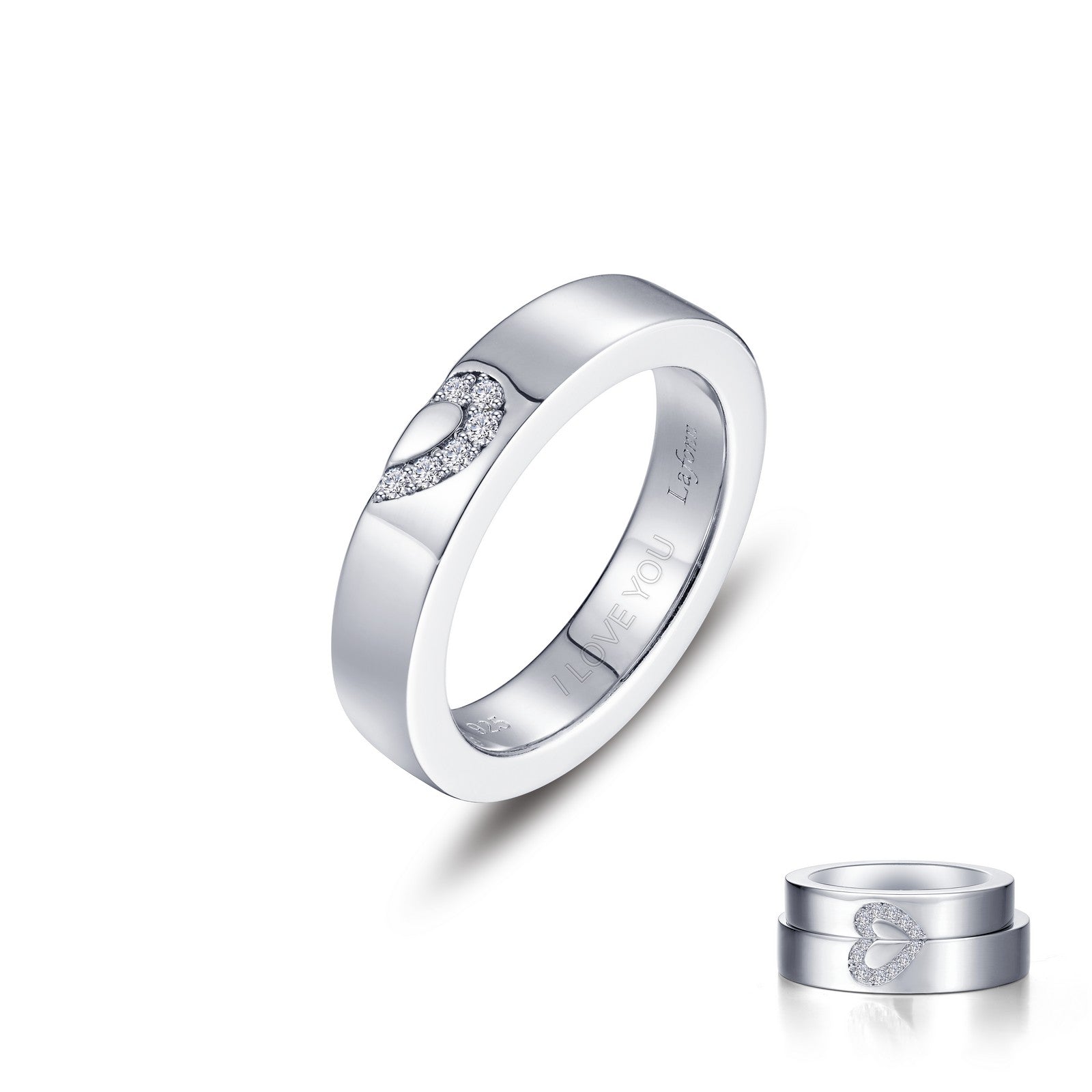 LAFONN Modern Couple-Love Ring R0523CLP05