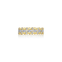 LAFONN 3-Piece Bezel-Set Eternity Ring Set R0528CLT05