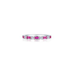 LAFONN Baguette Half-Eternity Band R0537CSP05