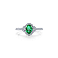 LAFONN Halo Engagement Ring R0538CRP05