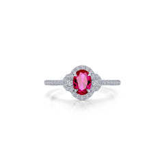 LAFONN Halo Engagement Ring R0538CSP05