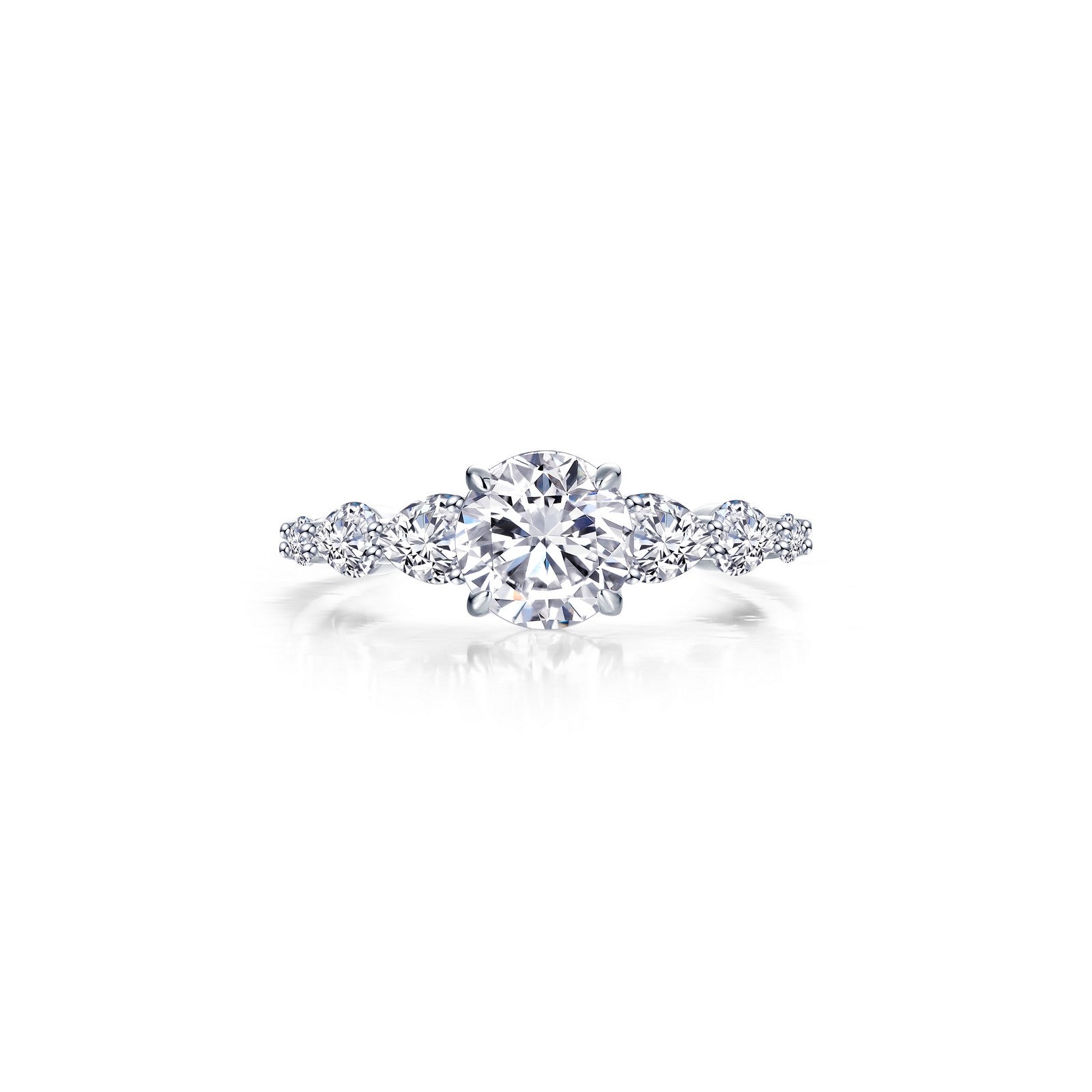 LAFONN 3.08 CTW Solitaire Engagement Ring R0539CLP05