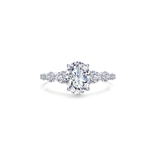 LAFONN 3.66 CTW Solitaire Engagement Ring R0540BTP05