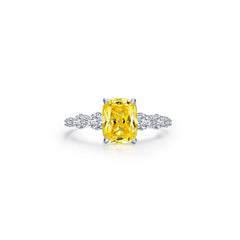 LAFONN 4.81 CTW Cushion-Cut Solitaire Ring R0541CLP05