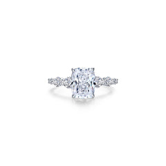 LAFONN 4.81 CTW Cushion-Cut Solitaire Ring R0541BTP05