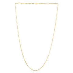 Yellow Gold Polished Lite Rolo Necklace