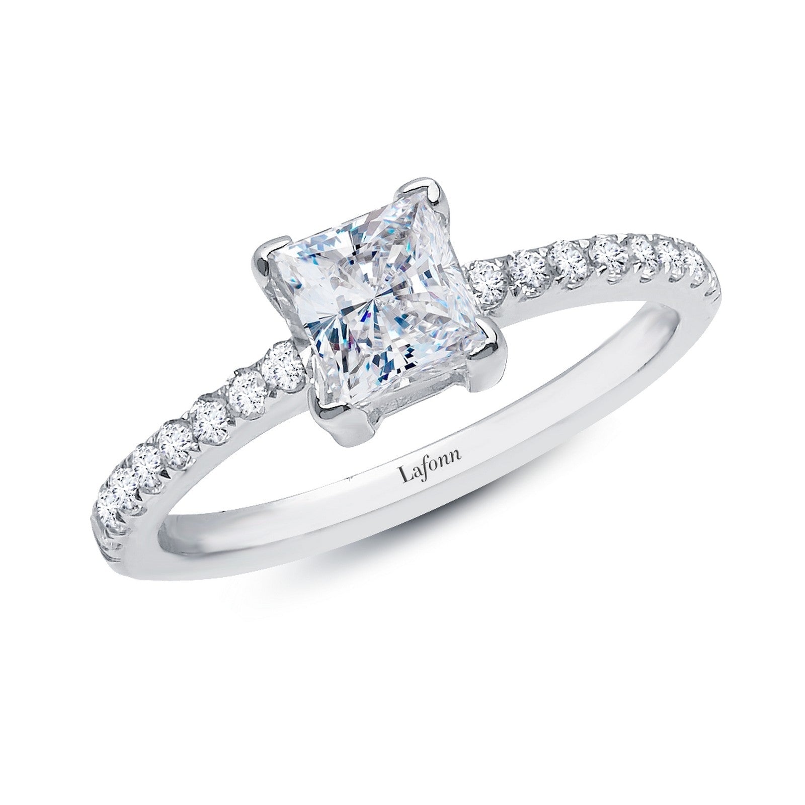 LAFONN 1.2 CTW Solitaire Engagement Ring R2025CLP05