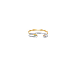 Parkplace Jewelers 14k-gold-open-bar-toe-ring-r402