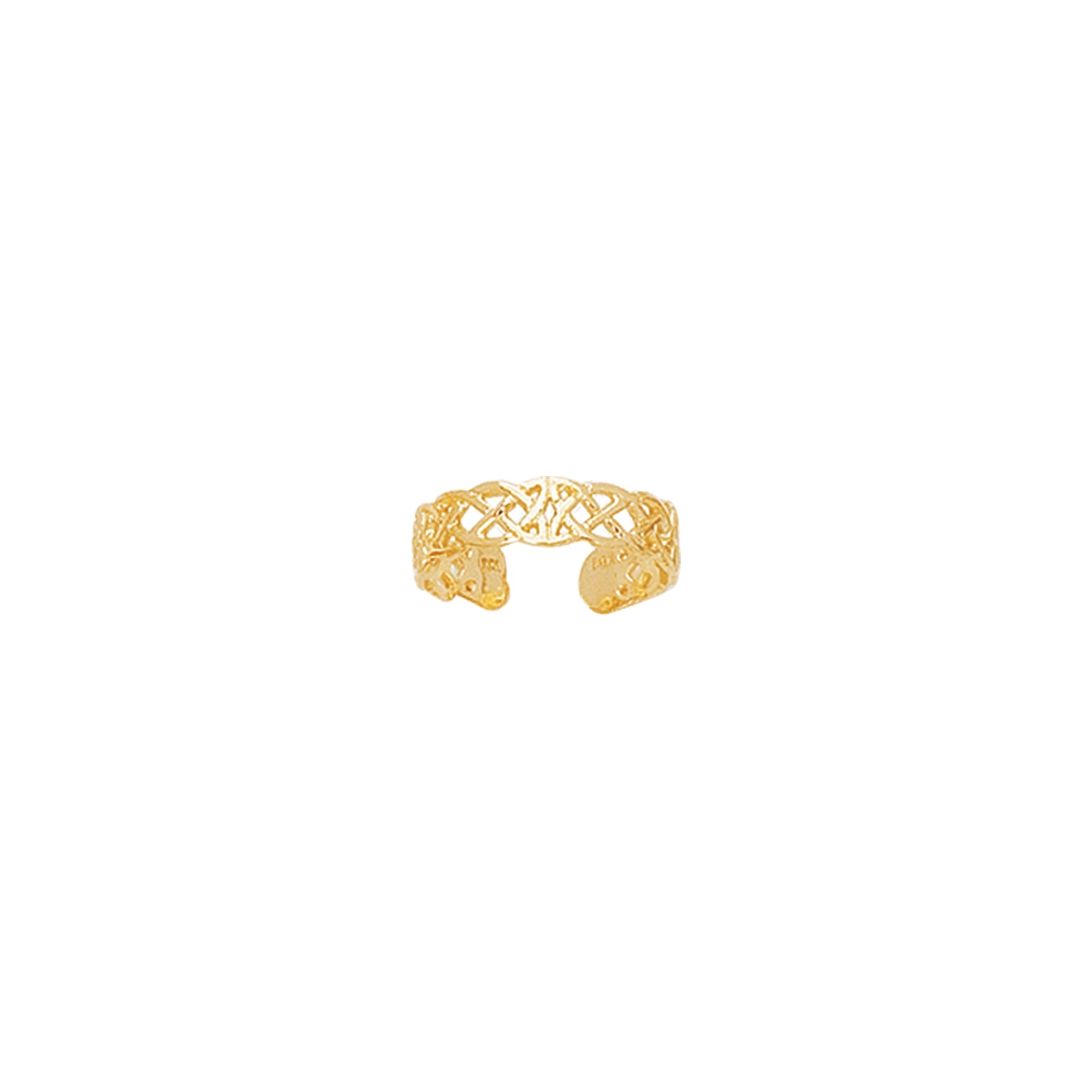 Parkplace Jewelers 14k-gold-celtic-toe-ring-r412